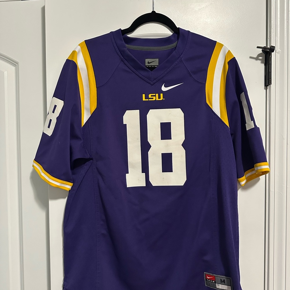 Nike LSU Purple Football Jersey
